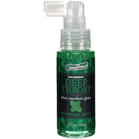 Goodhead Deep Throat Spray 2oz Mint