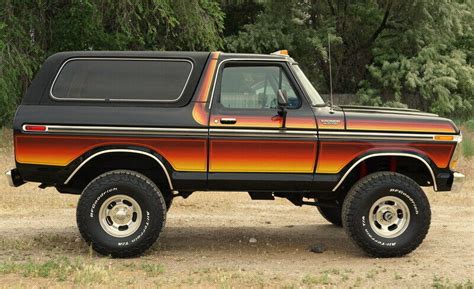 Rare 1979 Ford Bronco 4x4 Factory Free Wheeling Package Ac For Sale