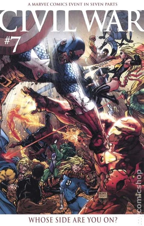 Civil War 2006 Marvel Comic Books