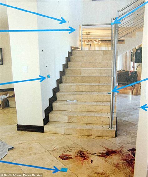 Pictured Blood Up The Walls And A Gun On The Floor The Grisly Scene