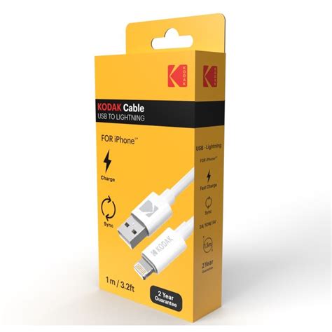 Kodak Iphone Lightning Cable 1 Metre Ucc Australia
