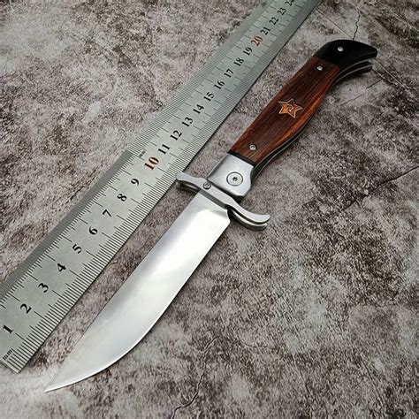 Soviet Russian Nkvd Finka Knife Folding Pocket Hunting Knife Outdoor