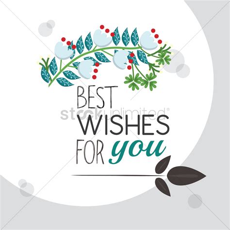 Ước rằng những điều tốt đẹp nhất sẽ đến với bạn và gia đình của bạn. Best wishes for you greeting Vector Image - 1811294 ...