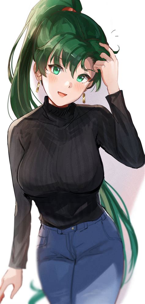 Orumiru On Twitter I Cant Stop Drawing Lyn And Her Perfect Green