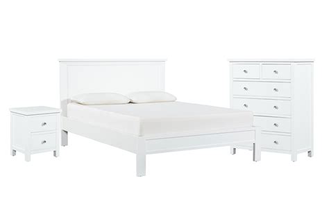 Savings spotlights · everyday low prices · curbside pickup Larkin White California King Panel 3 Piece Bedroom Set ...