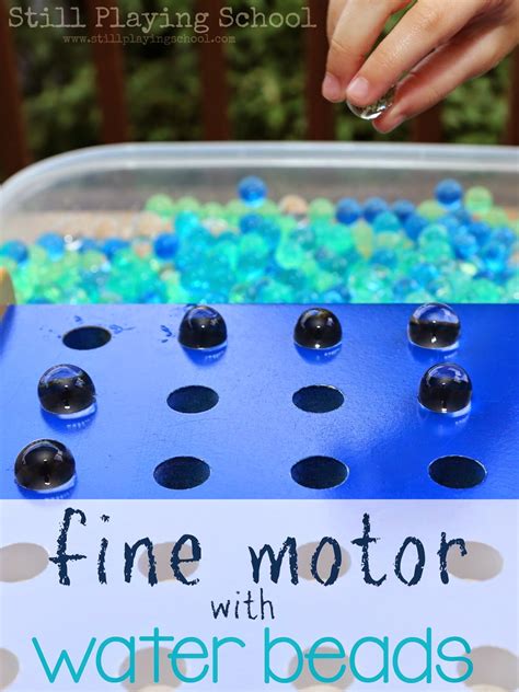 From rumpelstiltskin to nursery rhymes fun home. Fine Motor Fun with Water Beads | Still Playing School