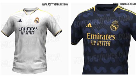 Las nuevas camisetas del Real Madrid para la próxima temporada 2023