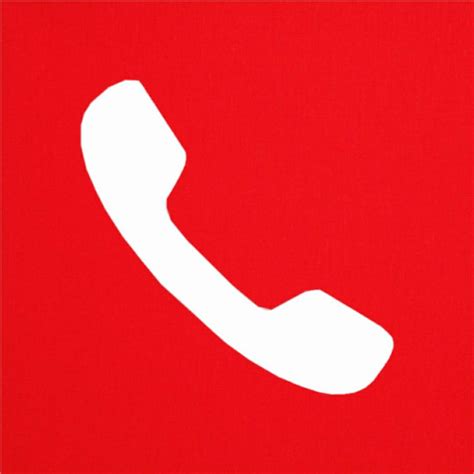 Red Call App Icon Ios App Icon Design App Icon Iphone App Design