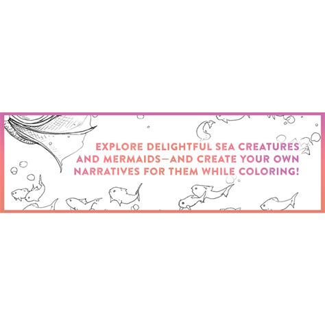 Pop Manga Mermaids And Other Sea Creatures Coloring Book Pb The Toy Store