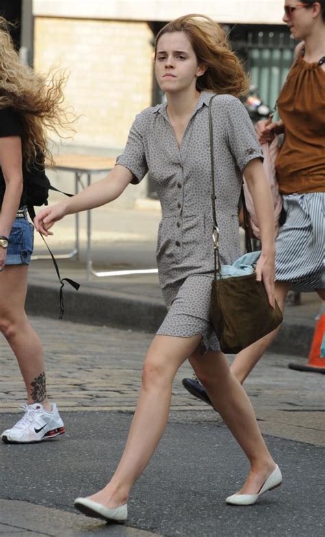 Emma Watson Emma Watson Walking In Soho After Leaving Mercer Kitchen