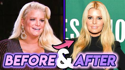Jessica Simpson Before And After Weight Gain