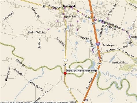 Us 17 St Marys River Bridge Map