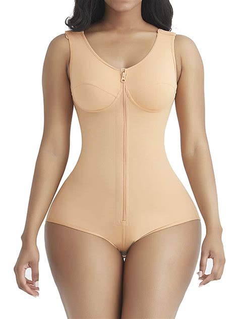 Body Shaper For Women Tummy Control Shapewear Plus Size Seamless Bodysuit Amazon In Clothing
