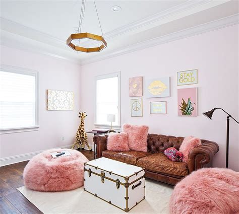 A Color Surprise Beautiful Pink Living Room Ideas That