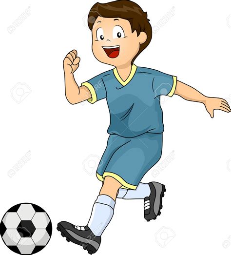 Boy Shooting A Soccer Ball Clipart 20 Free Cliparts Download Images