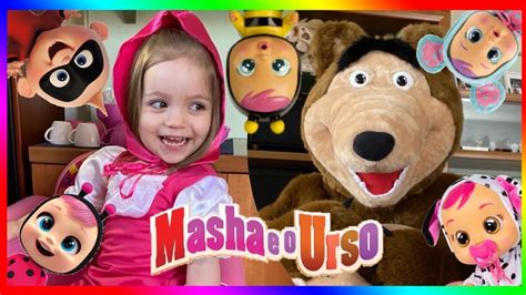 Masha E O Urso Cry Babies Masha And The Bear Cry Babies Youtube