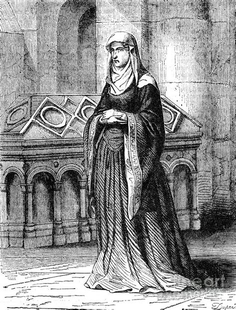 Matilda Of Scotland 1080 1118 Queen Drawing By Print Collector Fine