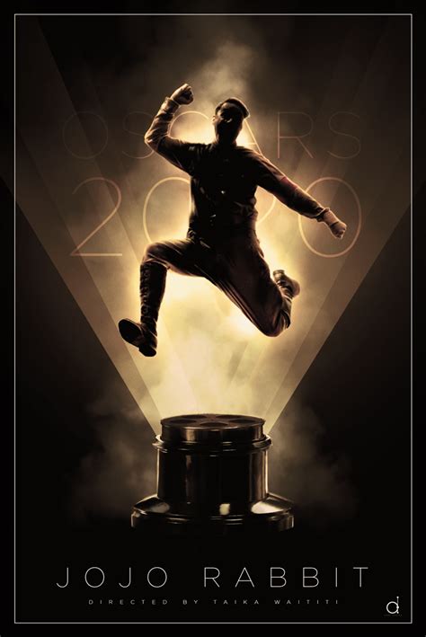 Oscar Nominee 2020 Jojo Rabbit Darkdesign Posterspy