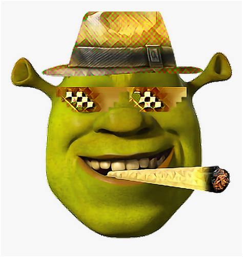 Clipart Face Shrek Shrek Meme Hd Png Download Kindpng