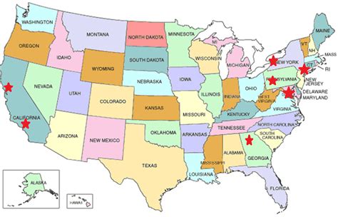 Maps Of The United States Labeled Unlabeled States Printable Maps The