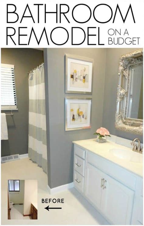 Remodeled Bathroom Ideas Inspiring Makeovers On A Budget