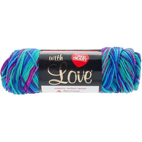 Red Heart With Love Yarn Lavender Ivy