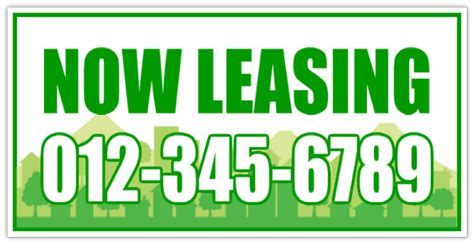 Now Leasing Banner 107 Apartment Banners Apartment Advertising