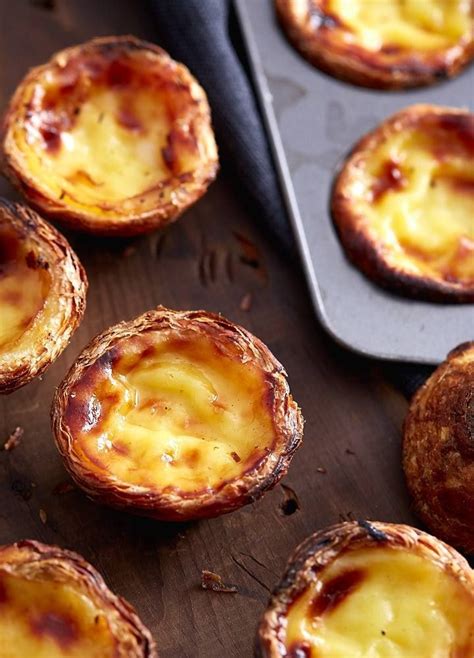 Homemade Portuguese Custard Tarts Right Out Of The Oven Custard