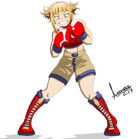 Himiko Toga In Boxing Gear By Artemis1111 On Deviantart