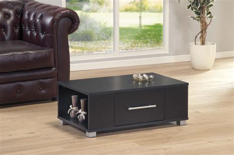 To get the most of your new piece, select a storage coffee table. Small Black Coffee Table Drawer End Living Room Furniture Home Office Storage