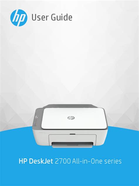 User Guide Hp Deskjet 2700 All In One Series Pdf Wi Fi Printer