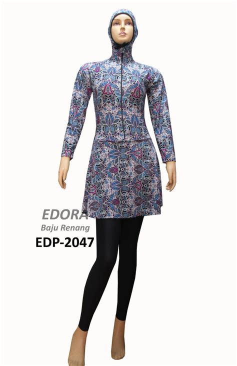 Baju renang wanita super modis dgn aneka motif & desain yg up to date.terbuat dari bahan yg nyaman dipakai. EDORA BAJU RENANG: Baju Renang Muslimah Murah EDP-2046 dan ...