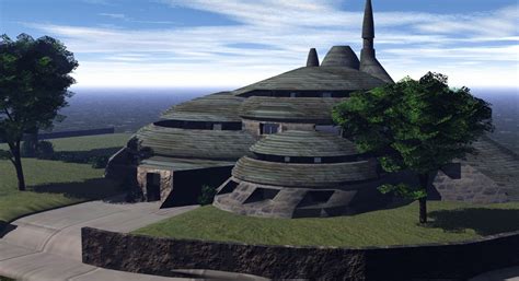 Scifi Scenery House 3d Model Cgtrader