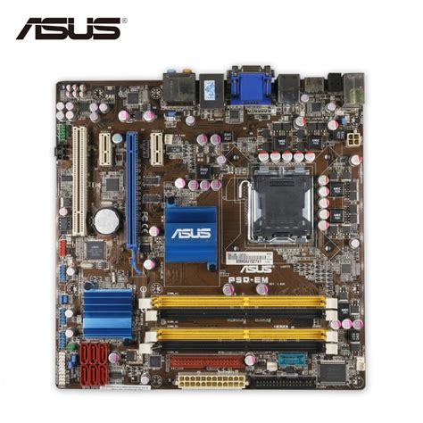 Original Used Asus P5q Em Desktop Motherboard G45 Socket Lga 775 Ddr2