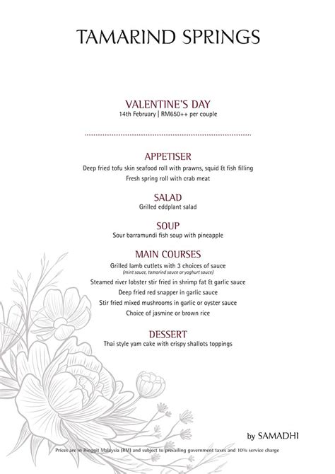 Book now tamarind springs @ ampang. Top Scenic Restaurants with Romantic Valentine's Set ...