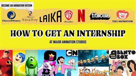 How To Get An Animation Internship At A Major Studio Pixar Disney