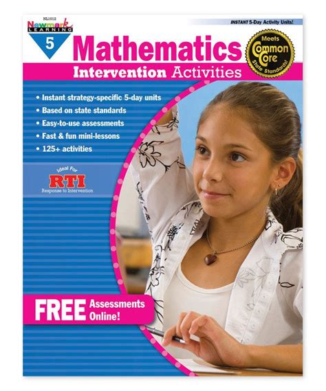Take A Look At This Grade 5 Mathematics Intervention Activity Workbook