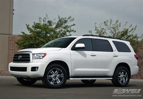 040 super white, 1d6 silver sky metallic or 202 black paint). Toyota Sequoia custom wheels Ballistic 810-Wizard 20x, ET , tire size / R20. x ET