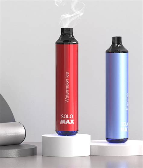 Vapeman Solo Max 4000puffs Rechargeable Disposable Vape Kit Decent Vape