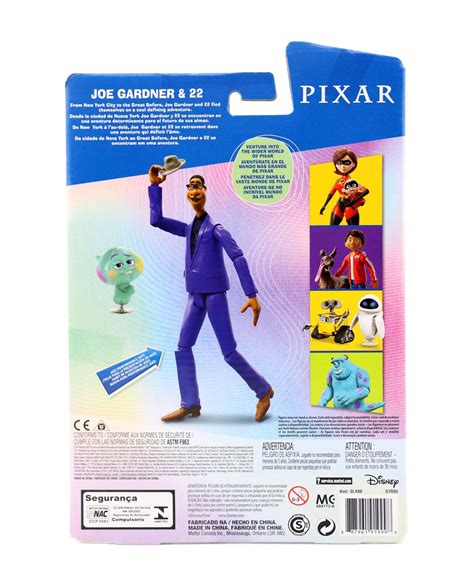 Dan the Pixar Fan: Soul: Joe Gardner & 22 Action Figure 2-Pack (Mattel