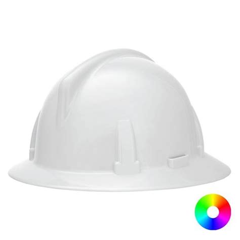 Msa Topgard Full Brim Hard Hat Type 1 Fas Trac Suspension Macmor