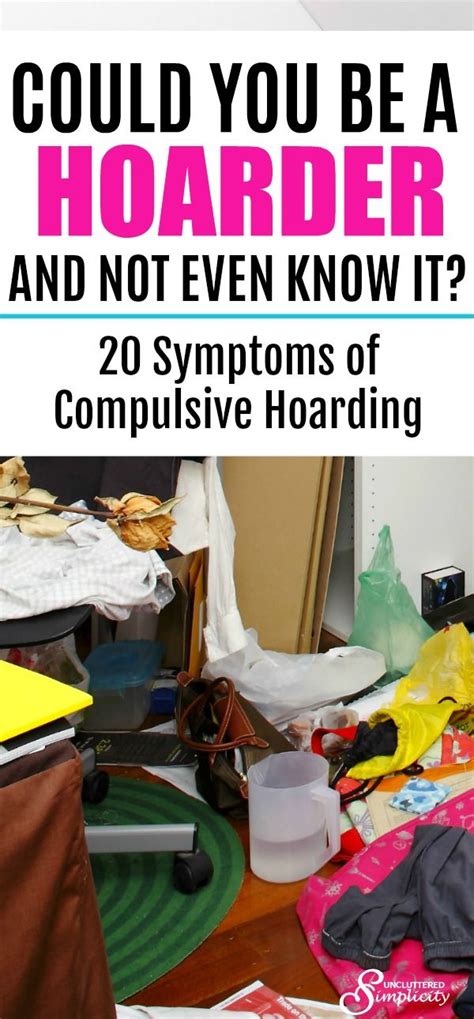 How Do You Know If You Re A Hoarder 20 Symptoms Of Hoarding Disorder