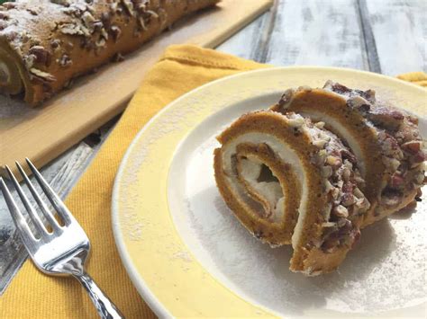It is the perfect dessert to wow a crowd during the holidays. Easy Pumpkin Roll Recipe - Lavender & Macarons