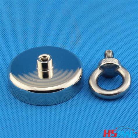 N52 Super Strong Ndfeb Eyebolt Magnet Magnets By Hsmag