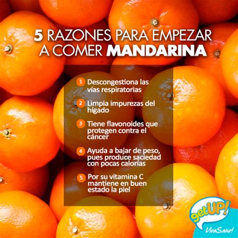 Beneficios De La Mandarina Health Healthy Living Fruit