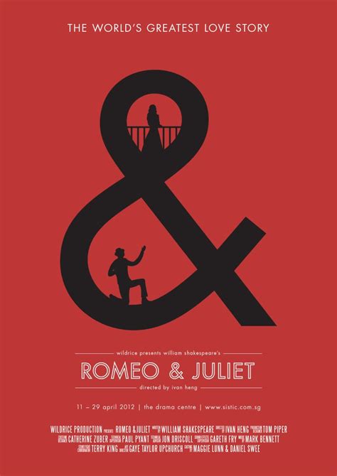 Romeo And Juliet Poster Illustration Version Romeo And Juliet