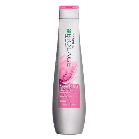 But the best shampoo would be the one which is sulphate free and mild. Biolage - Full Density Shampoo for Thin Hair - Matrix ...