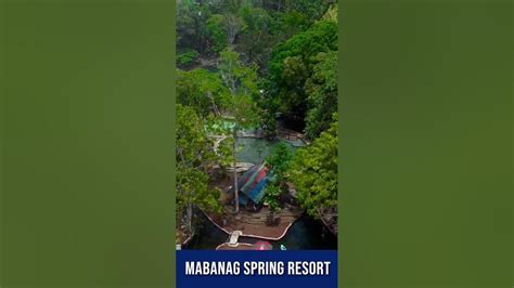 Mabanag Spring Resort Mahayag Zamboanga Del Sur Youtube