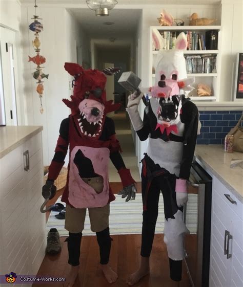Mangle And Foxy Fnaf Couple Costume
