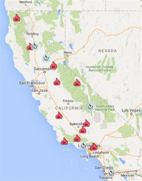This multidisciplinary approach to telling the story of the 2020 fire siege exemplifies the interconnected elements that work in concert to achieve the cal fire mission every day and without fail. California Wildfire Map 2017 Cal Fire Saturday Morning ...